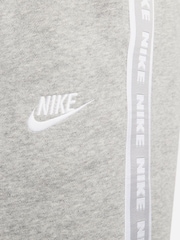 Nike Dark Grey Heather Club Fleece Hooded Tracksuit - Image 5 of 9
