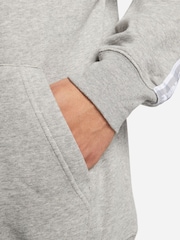 Nike Dark Grey Heather Club Fleece Hooded Tracksuit - Image 6 of 9