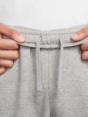 Nike Dark Grey Heather Club Fleece Hooded Tracksuit - Image 9 of 9