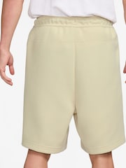 Nike Light Khaki Tech Fleece Shorts - Image 2 of 4