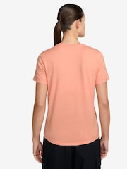 Apricot Orange - Nike Sportswear Club Essentials T-Shirt - Image 2 of 3