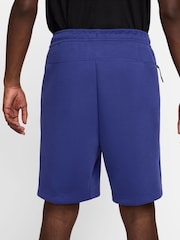 Azul intenso - Pantalones cortos de polar Tech de Nike - Imagen 2 de 4