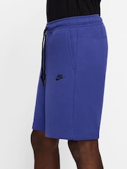 Azul intenso - Pantalones cortos de polar Tech de Nike - Imagen 3 de 4