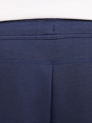 Nike Obsidian Navy Tech Fleece Shorts - Image 13 of 15
