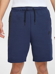 Nike Obsidian Navy Tech Fleece Shorts - Image 2 of 15