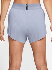 Nike Ghost Blue Dri-FIT Aero Swift ADV Mid Rise 3 Running Shorts - Image 2 of 4