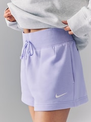 Nike Sportswear – Phoenix – Fleece-Shorts mit hoher Taille und lockerer Passform - Bild 5 von 5
