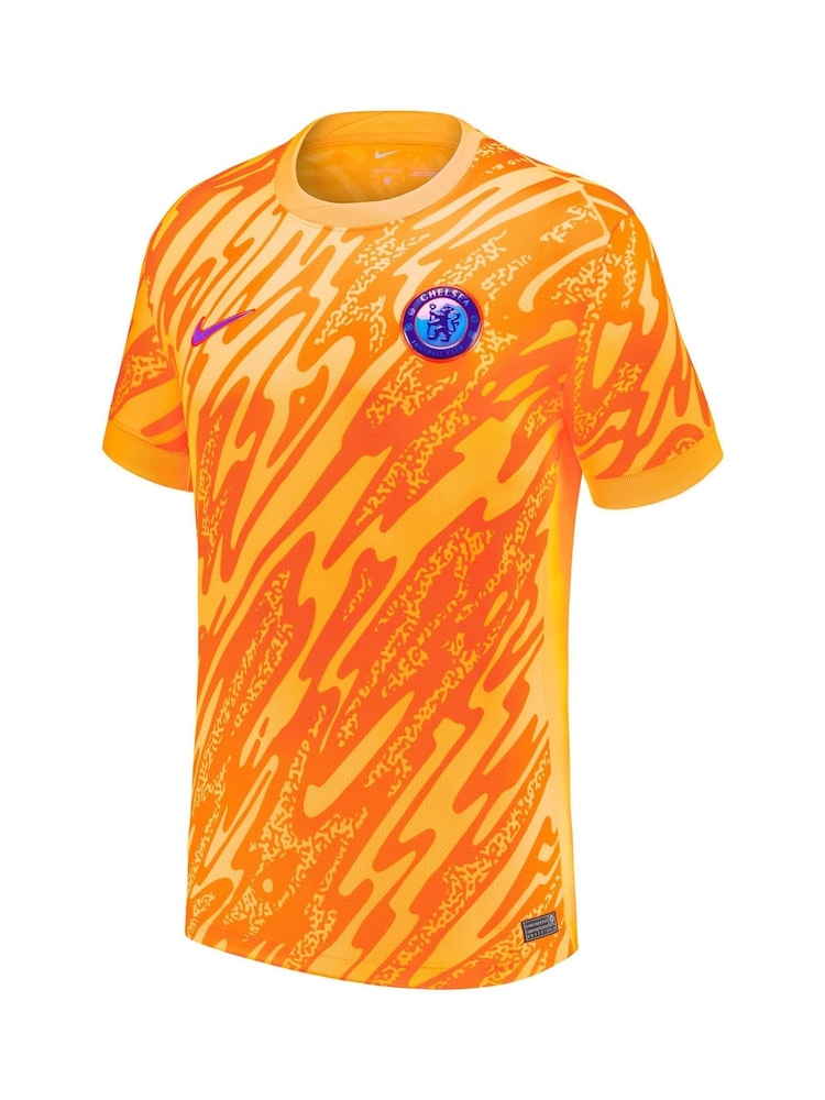 Nike Orange Chelsea Goalkeeper Stadium Shirt 2024-25 - Image 2 of 3