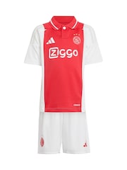 adidas White Ajax Home Minikit 2024-25 - Image 1 of 5