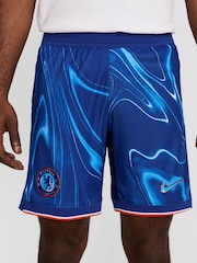 Nike Blue Dri-FIT Chelsea ADV Home Match Shorts 2024-25 - Image 1 of 5