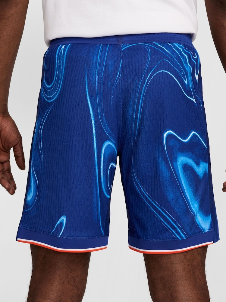Nike Blue Dri-FIT Chelsea ADV Home Match Shorts 2024-25 - Image 2 of 5