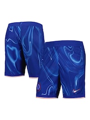 Nike Blue Dri-FIT Chelsea ADV Home Match Shorts 2024-25 - Image 3 of 5