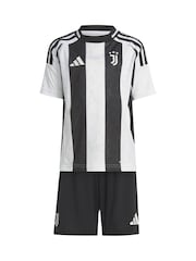 adidas Black Juventus Home Minikit 2024-25 - Image 1 of 4