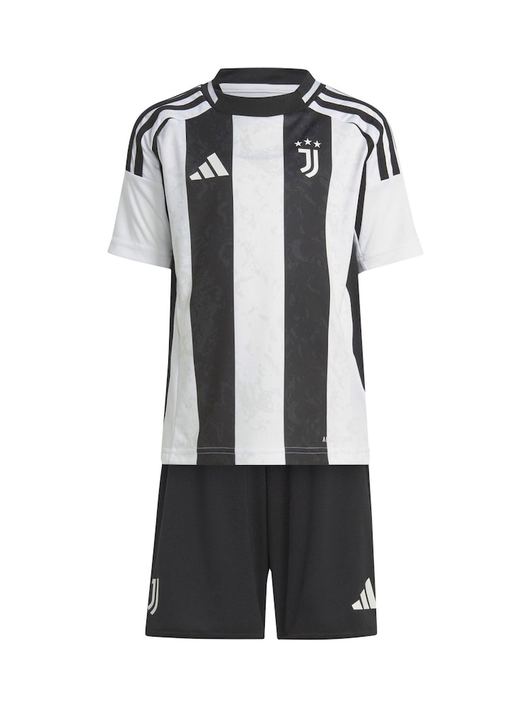 adidas Black Juventus Home Minikit 2024-25 - Image 1 of 4