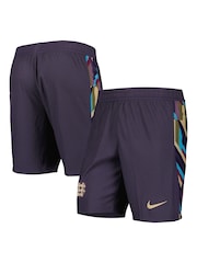 Nike Purple Dri-Fit England Adv Away Match Shorts 2024 - Image 1 of 5