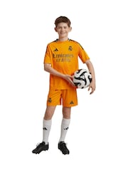 adidas Orange Kids Real Madrid Away Shorts 2024-25 - Image 1 of 3