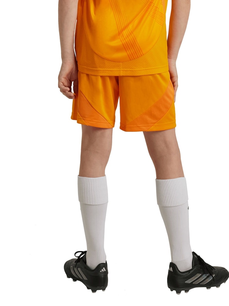 adidas Orange Kids Real Madrid Away Shorts 2024-25 - Image 2 of 3