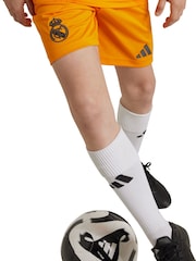 adidas Orange Kids Real Madrid Away Shorts 2024-25 - Image 3 of 3