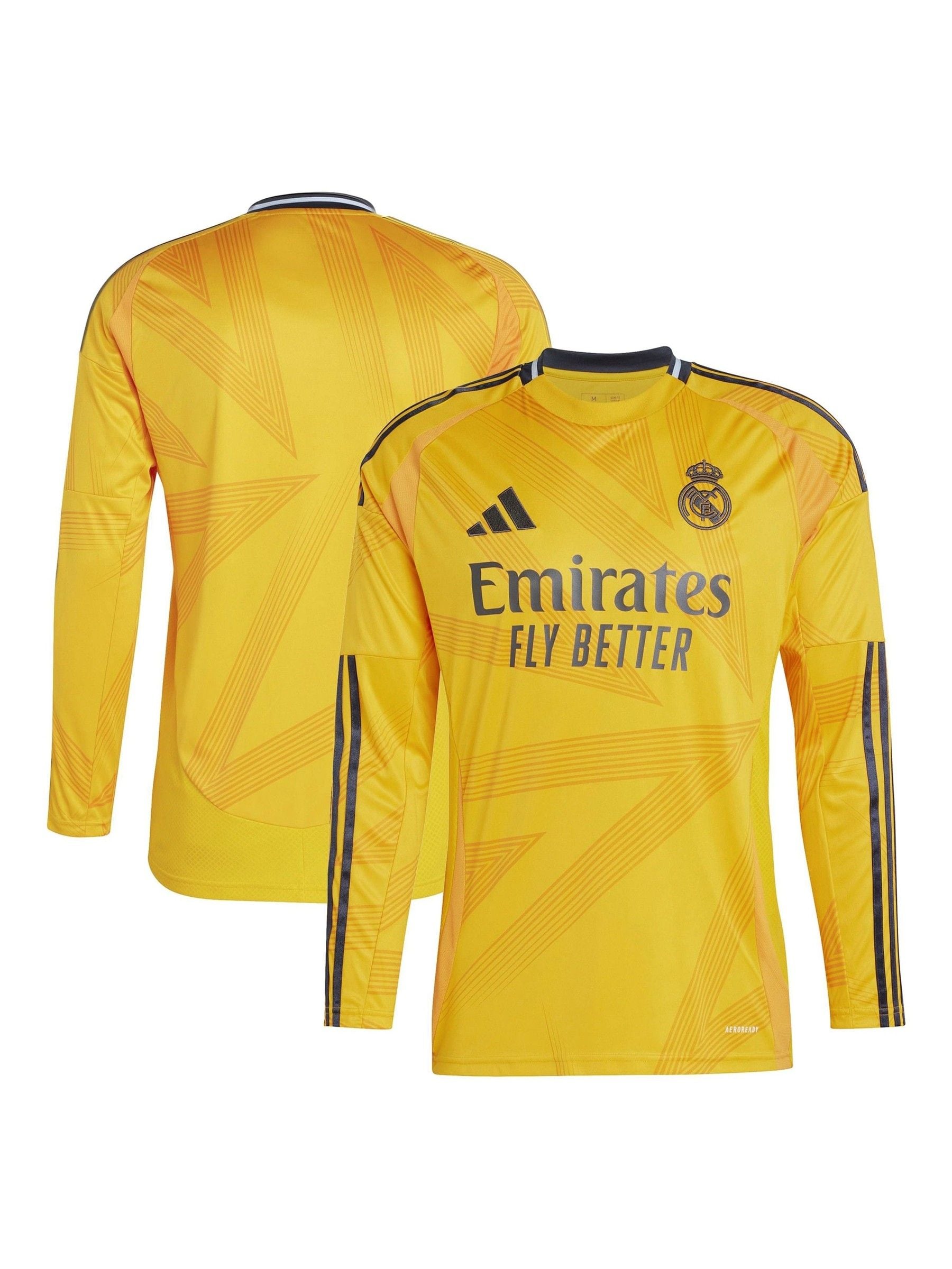 Adidas real madrid long sleeve jersey best sale