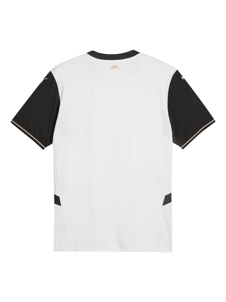 Puma White Valencia Home Shirt 2024-25 - Image 3 of 3