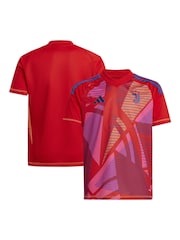 adidas Red Kids Juventus Goalkeeper Shirt 2024-25 - Image 1 of 3