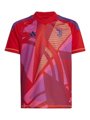 adidas Red Kids Juventus Goalkeeper Shirt 2024-25 - Image 2 of 3