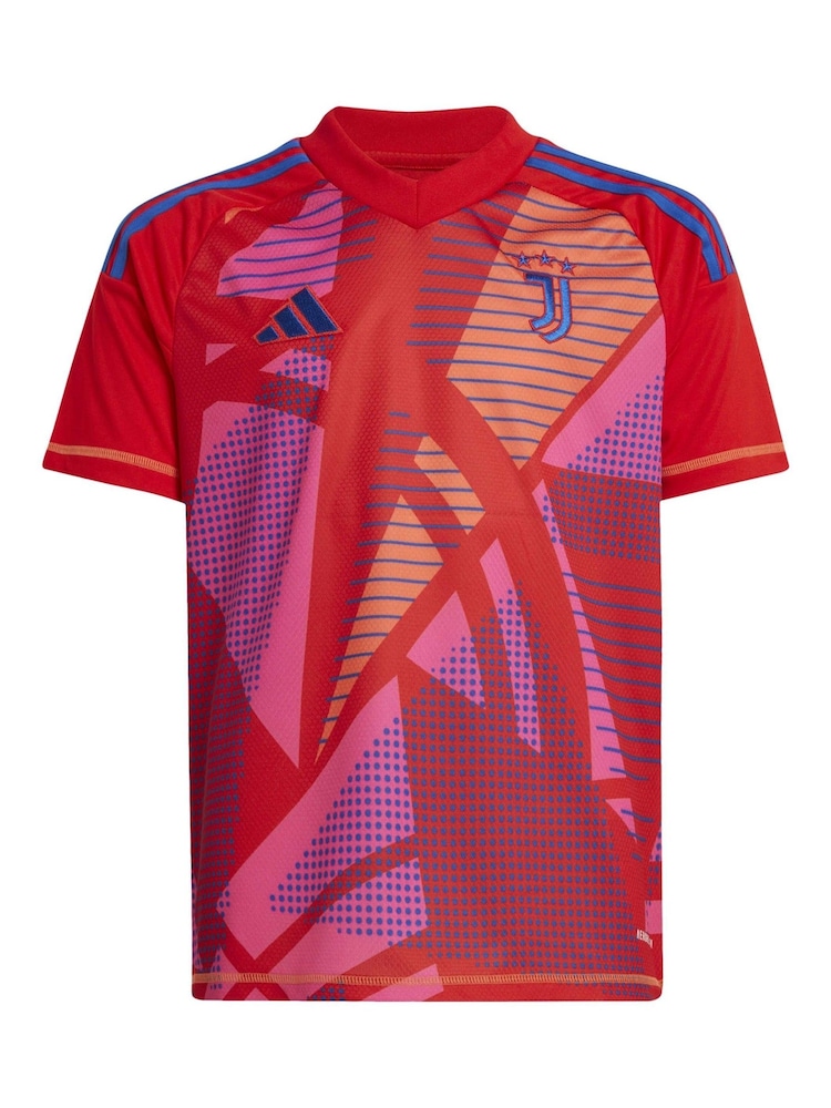 adidas Red Kids Juventus Goalkeeper Shirt 2024-25 - Image 2 of 3