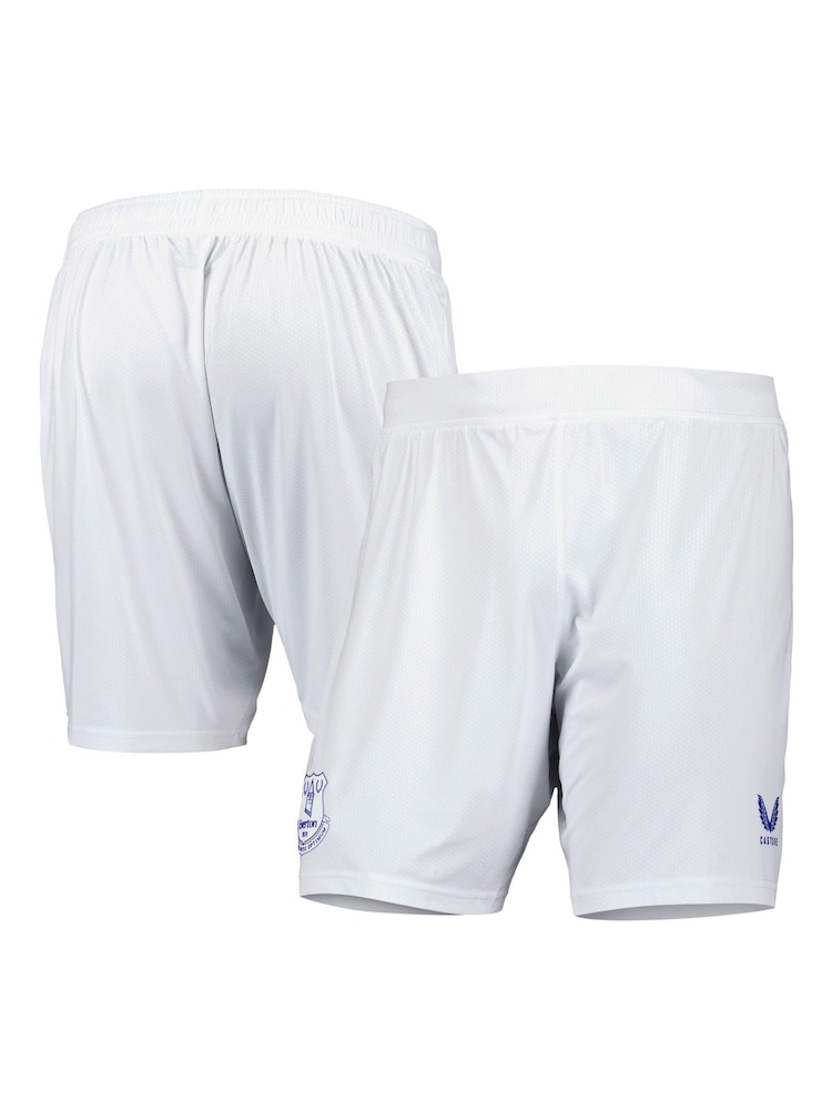 Castore White Everton Home Pro Shorts 2024-25 - Image 1 of 3