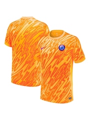 Nike Orange Kids Chelsea Goalkeeper Stadium Shirt 2024-25 - Image 1 of 3