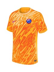 Nike Orange Kids Chelsea Goalkeeper Stadium Shirt 2024-25 - Image 2 of 3