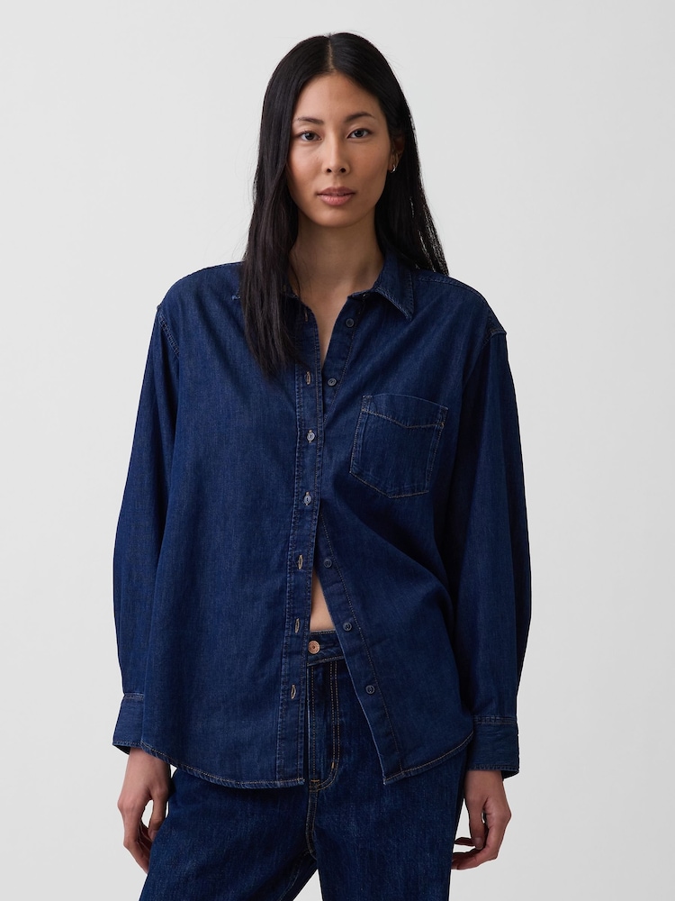 Gap Denim Big-skjorte - Bilde 1 av 4