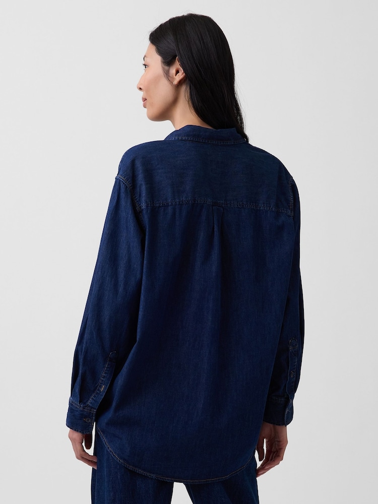 Gap Denim Big-skjorte - Bilde 2 av 4
