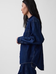 Gap Denim Big-skjorte - Bilde 3 av 4
