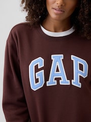 Gap Brown/Blue Logo Sweatshirt - Image 4 of 5