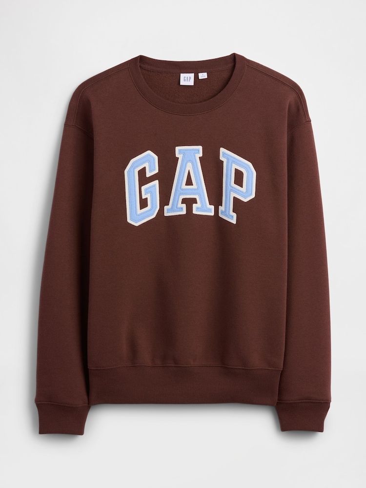 Gap Brown/Blue Logo Sweatshirt - Image 5 of 5