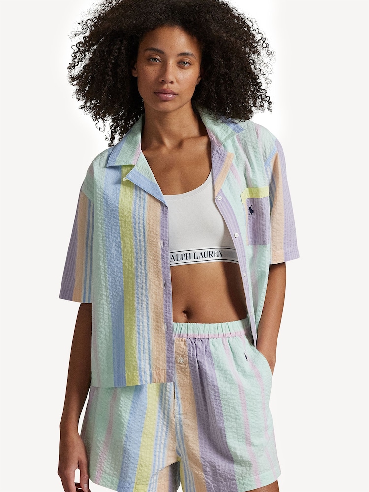 Lauren Ralph Lauren Coastal 100% Cotton Stripe Hampton Set - صورة 2 من 6