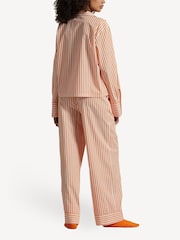 Lauren Ralph Lauren Shirting Stripes Core 100% Cotton Pyjamas Set - صورة 2 من 6