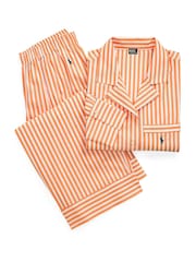 Lauren Ralph Lauren Shirting Stripes Core 100% Cotton Pyjamas Set - صورة 6 من 6