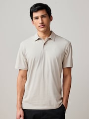 Red/Yellow/Blue/Stone/Green Regular Fit Short Sleeve Jersey Polo Shirts 5 Pack - Image 12 of 15