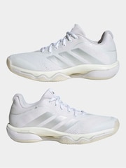adidas White Crazyflight 7 Shoes - Image 3 of 10