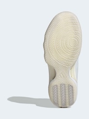 adidas White Crazyflight 7 Shoes - Image 4 of 10