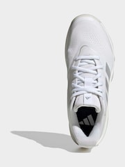 adidas White Crazyflight 7 Shoes - Image 5 of 10