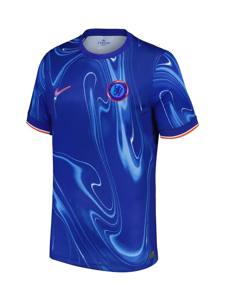 Nike Blue Palmer - 20 Chelsea Home Stadium Football Shirts 2024-25 with Palmer 20 Printing - Image 2 of 3