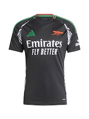 adidas Black Arsenal Away 2024-25 Shirt With Rice 41 Printing - Image 2 of 3