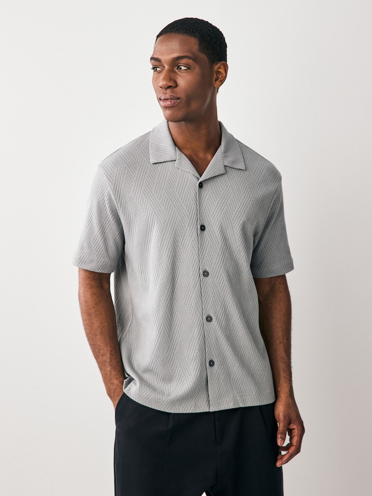 polo dress shirts short sleeve Blue Generation BG7007 Men's Bonded Collar Dress Polo Black S
