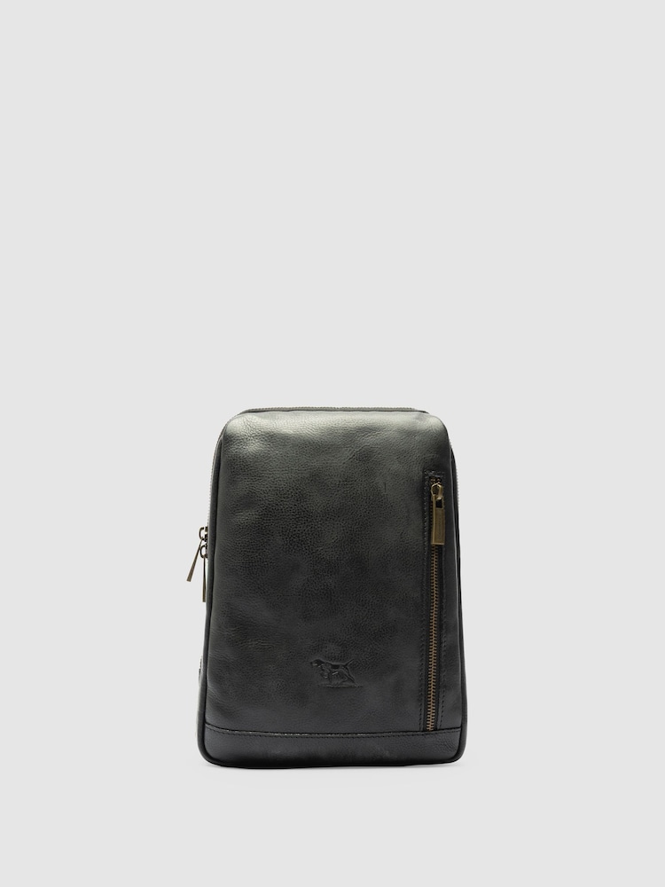 Rodd & Gunn Black Lincoln Cross-Body Satchel Bag - Image 1 of 4