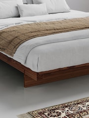 Get Laid Beds Brown Low Fuji Solid Wood Attic No Headboard Bed - Image 2 of 2