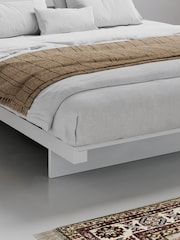 Get Laid Beds White Low Fuji Solid Wood Attic No Headboard Bed - Image 2 of 2
