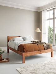 Get Laid Beds Cinnamon Knight Solid Wood Space Saver Square Leg Bed - Image 1 of 3