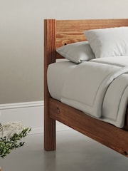 Get Laid Beds Cinnamon Knight Solid Wood Space Saver Square Leg Bed - Image 3 of 3
